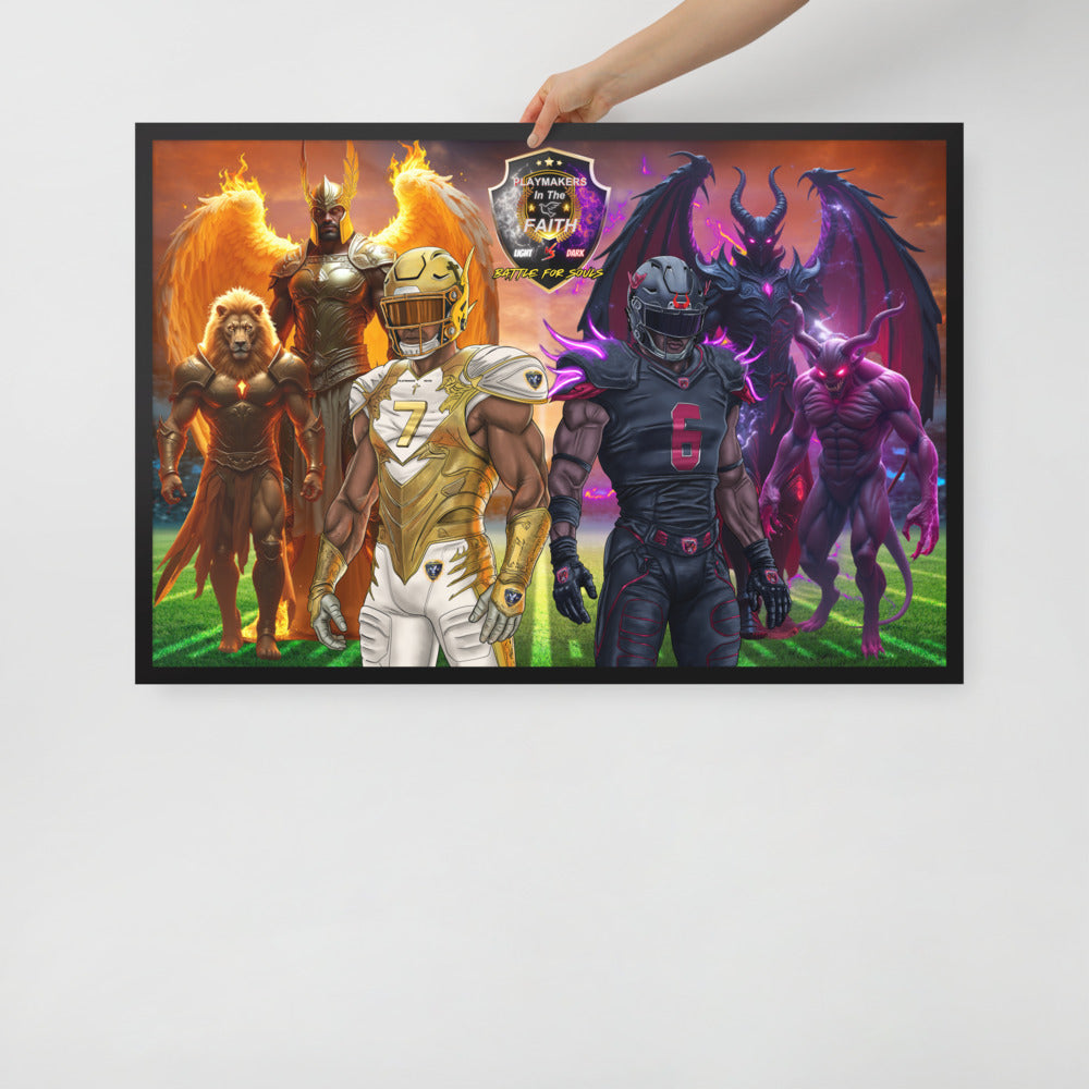 The Ultimate Battle For Souls Level 3 Framed poster