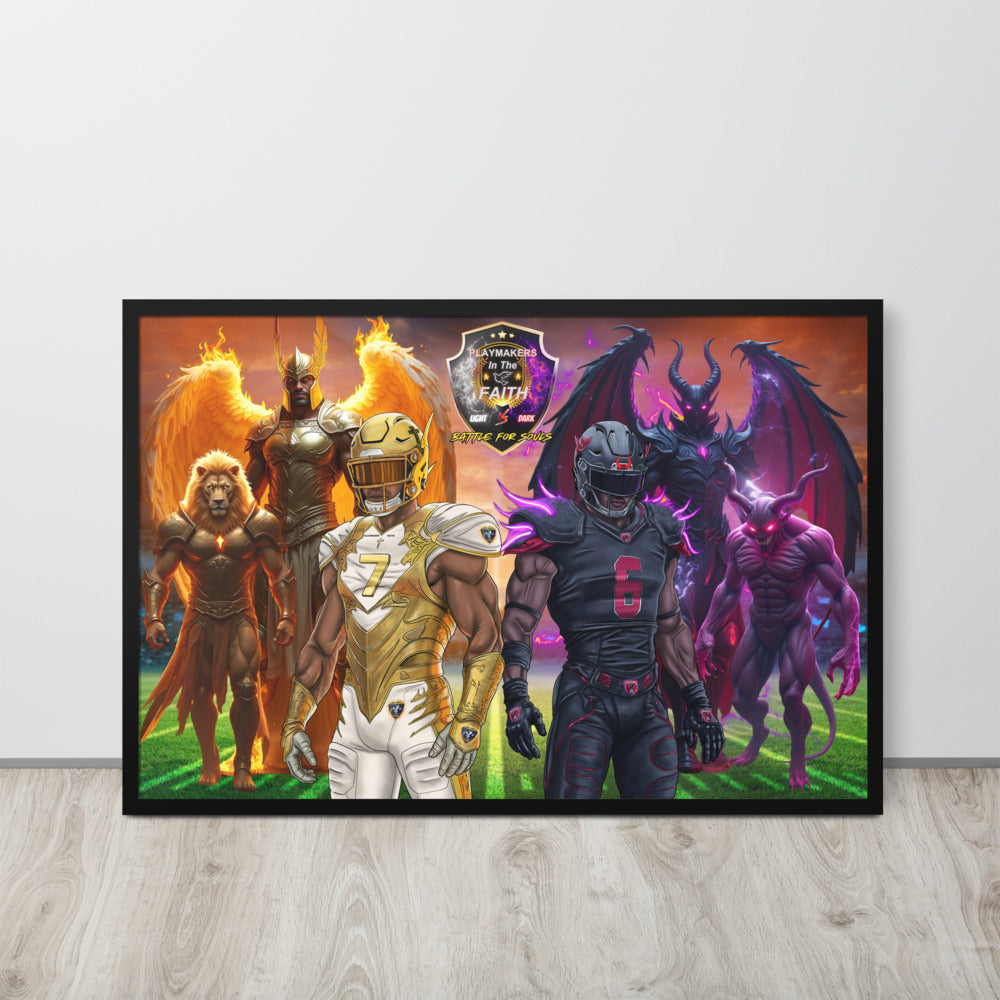 The Ultimate Battle For Souls Level 3 Framed poster