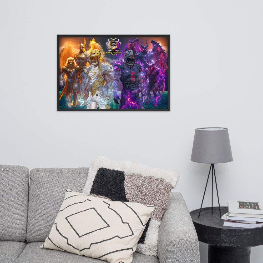 The Ultimate Battle For Souls Level 4 Framed poster