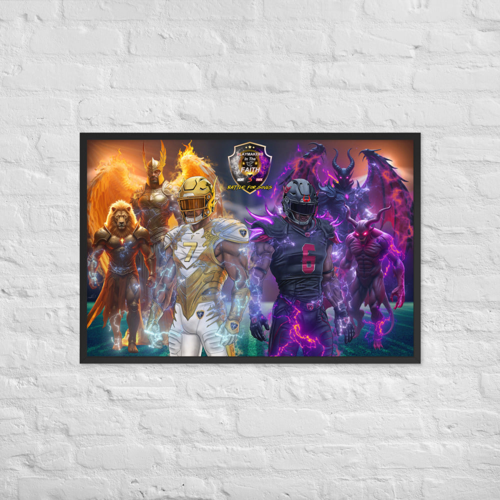 The Ultimate Battle For Souls Level 4 Framed poster