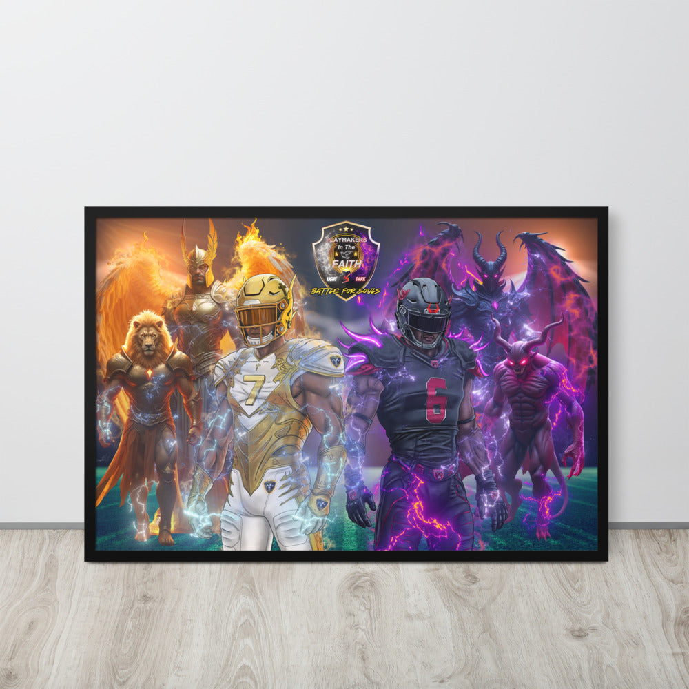 The Ultimate Battle For Souls Level 4 Framed poster