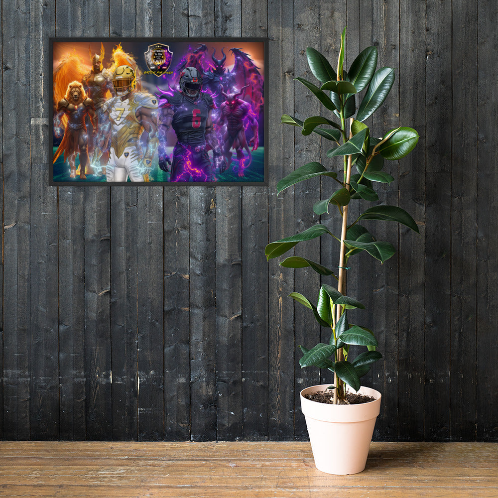 The Ultimate Battle For Souls Level 4 Framed poster