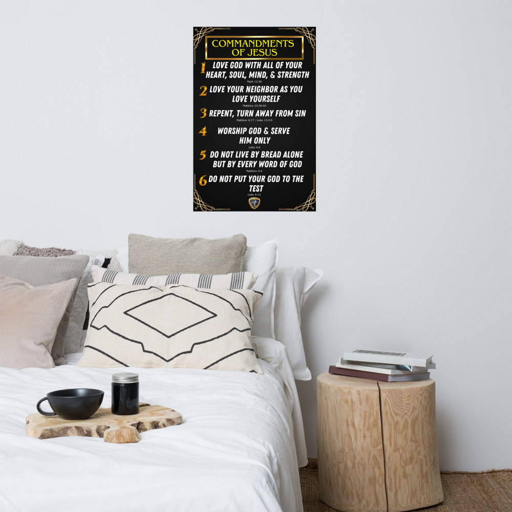 Commandments of Jesus Part 1 Poster