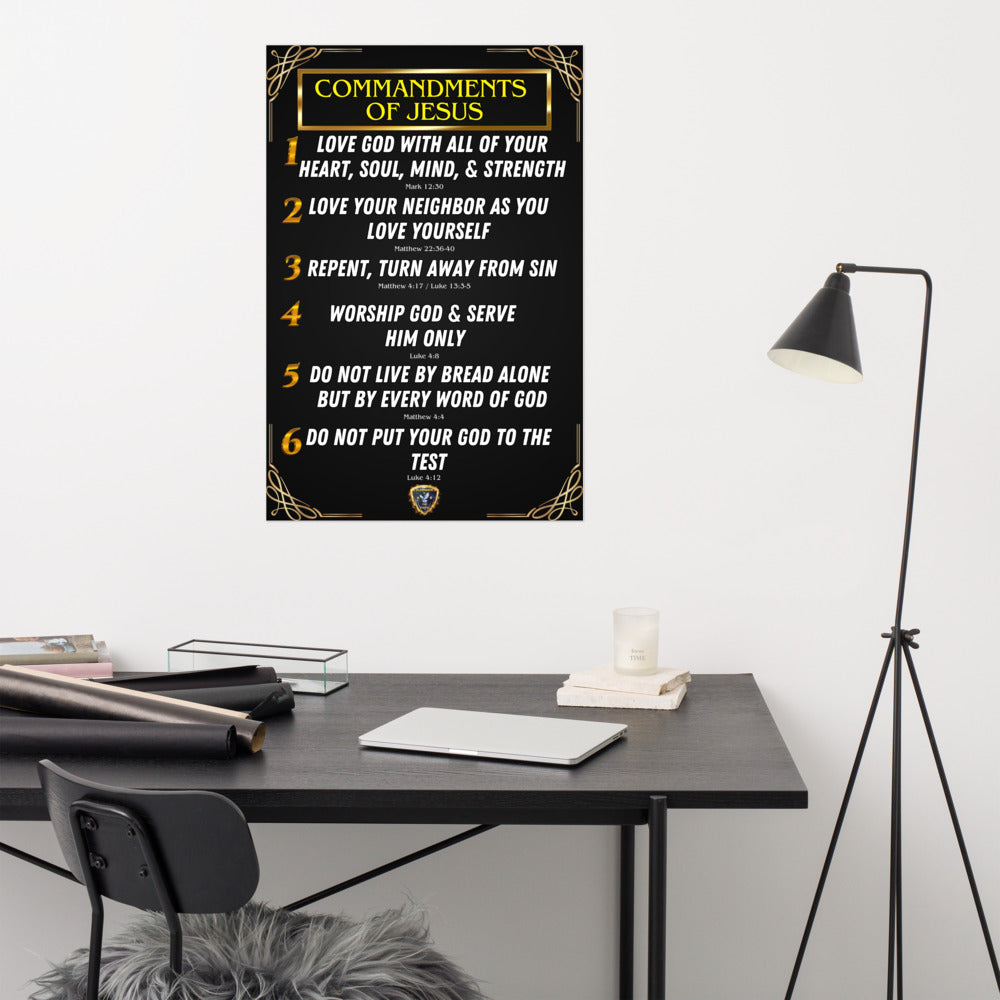 Commandments of Jesus Part 1 Poster