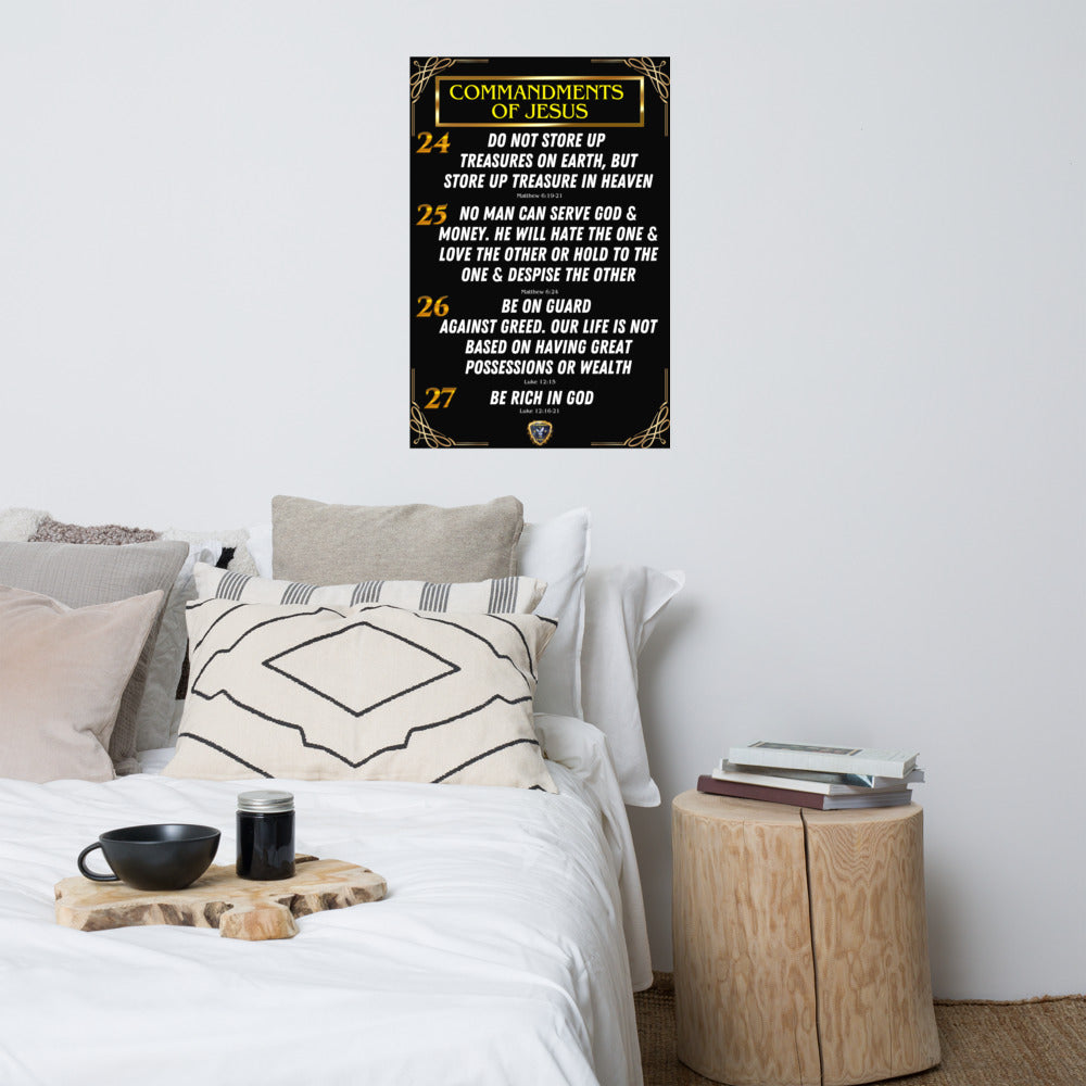 Commandments of Jesus Part 6 Poster