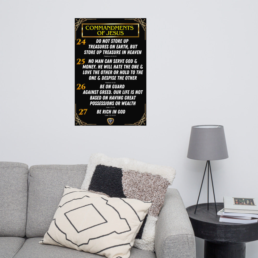 Commandments of Jesus Part 6 Poster