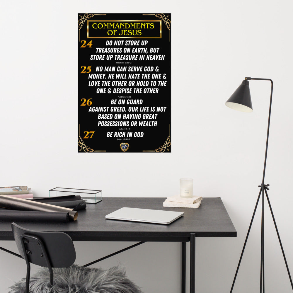 Commandments of Jesus Part 6 Poster