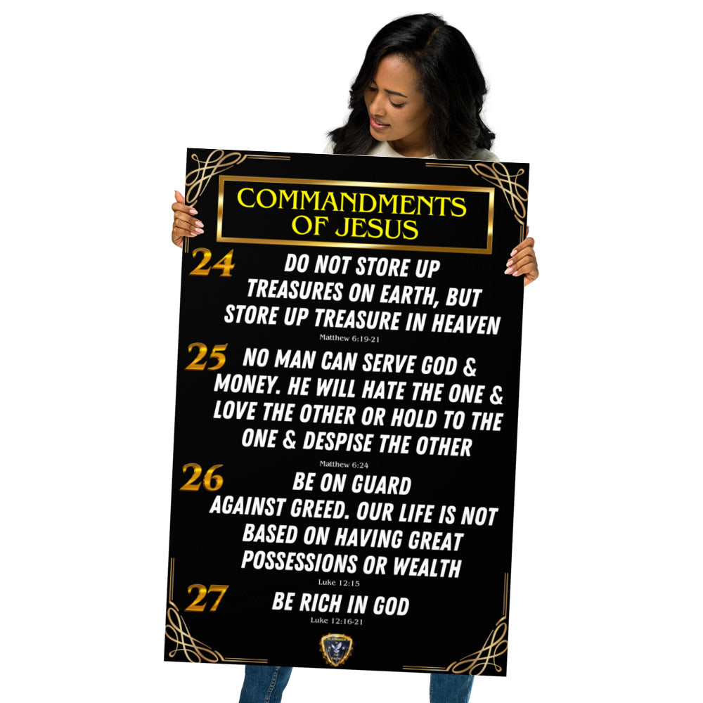 Commandments of Jesus Part 6 Poster