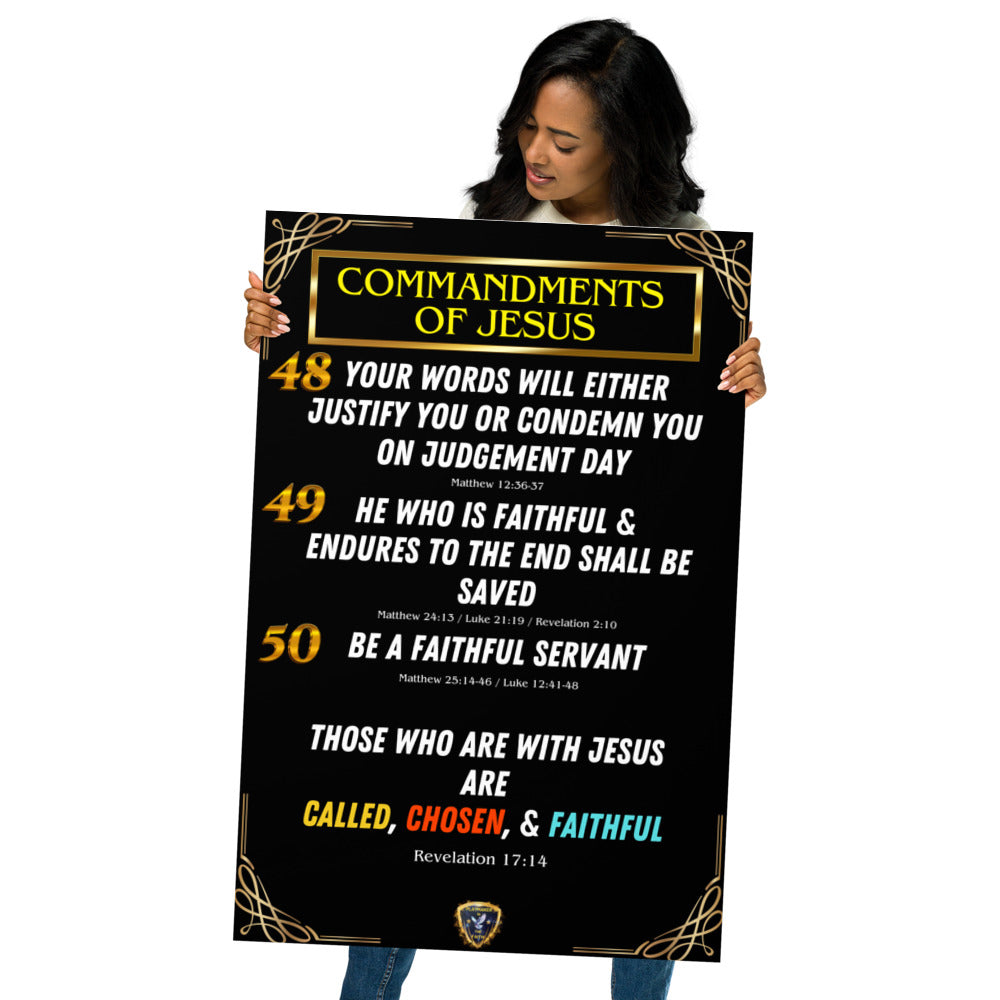 Commands of Jesus Part 11 Poster
