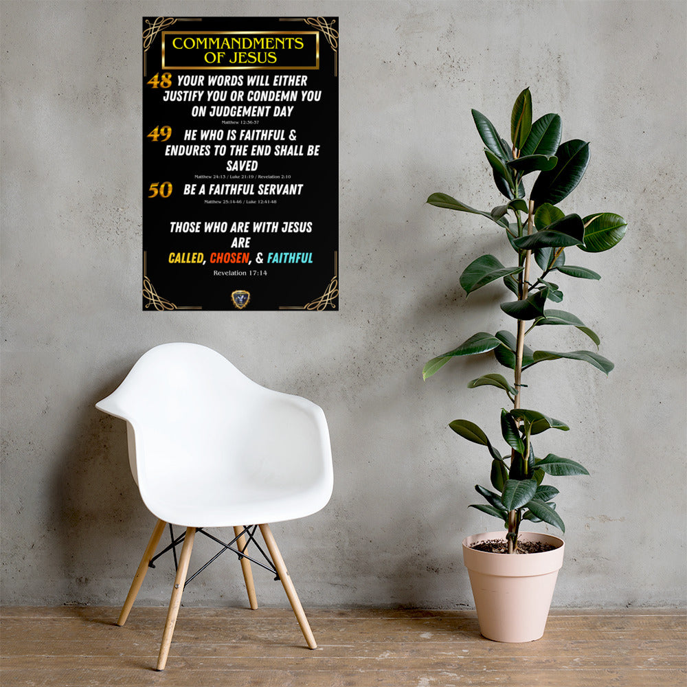Commands of Jesus Part 11 Poster