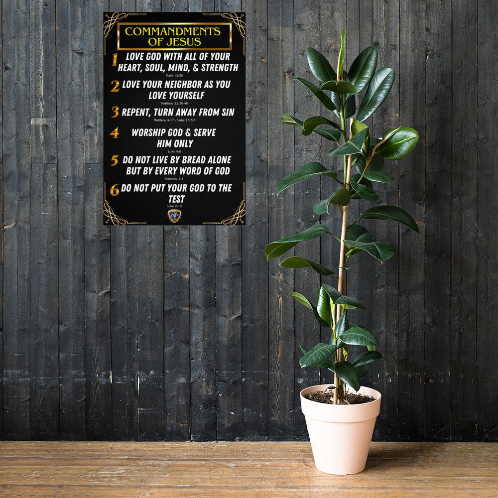 Commandments of Jesus Part 1 Poster