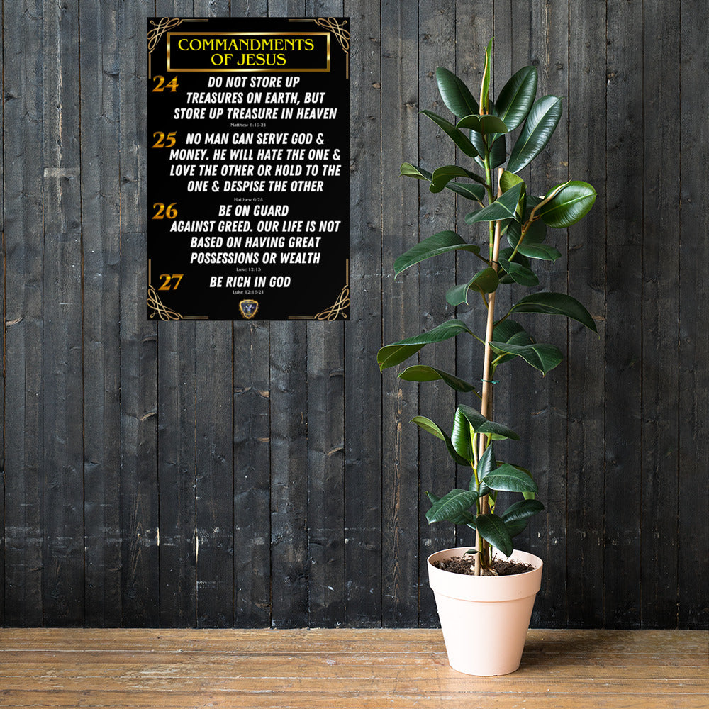 Commandments of Jesus Part 6 Poster