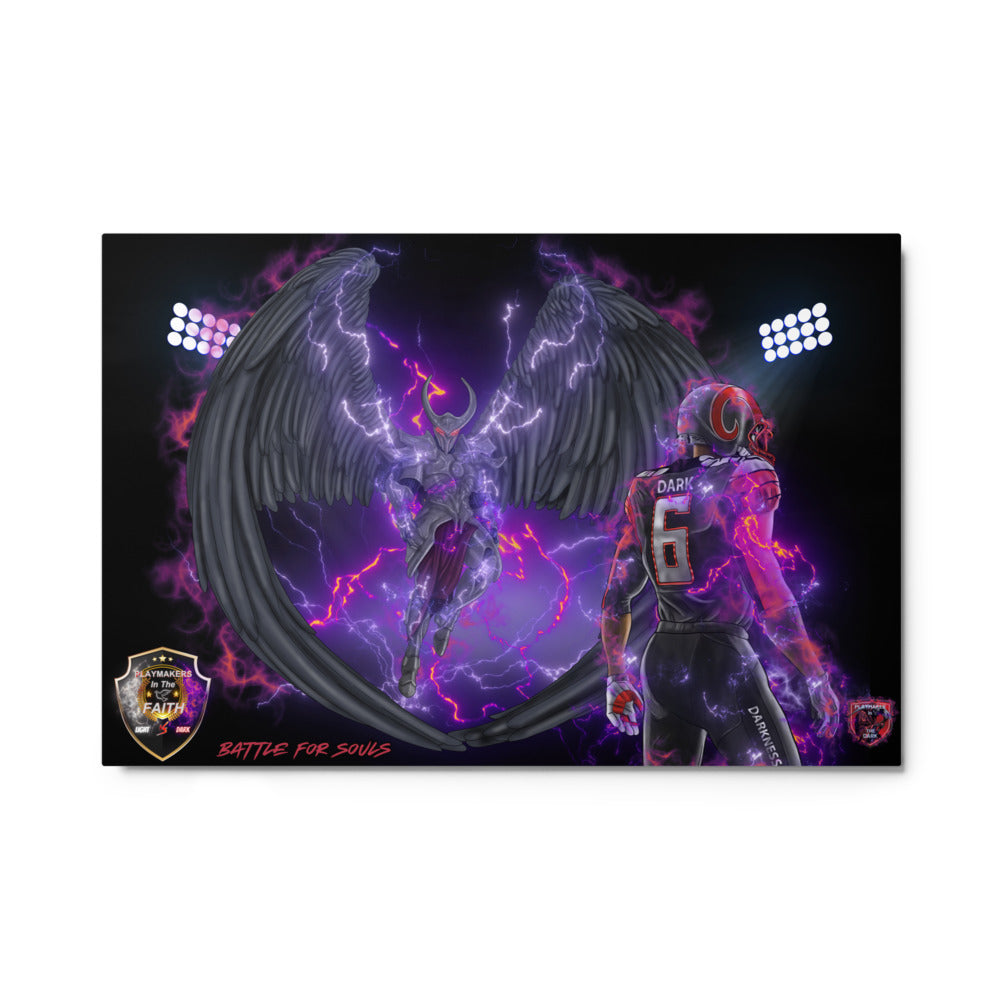 Playmaker In The Dark Angel & Player 6 Metal prints