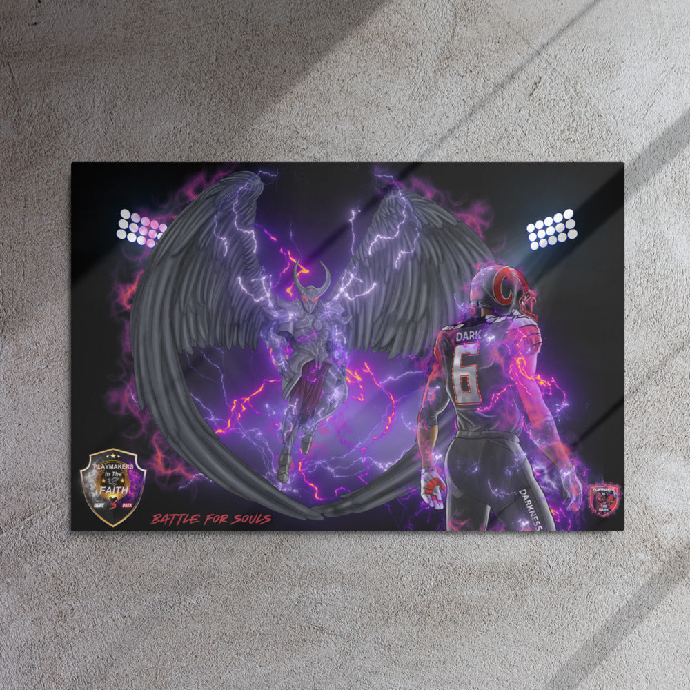 Playmaker In The Dark Angel & Player 6 Metal prints