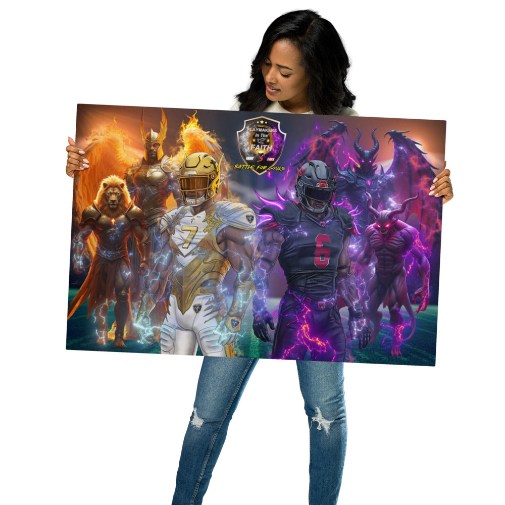The Ultimate Battle For Souls Level 4 Metal prints