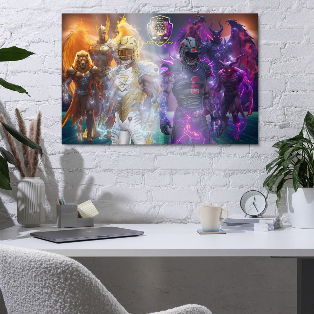 The Ultimate Battle For Souls Level 4 Metal prints