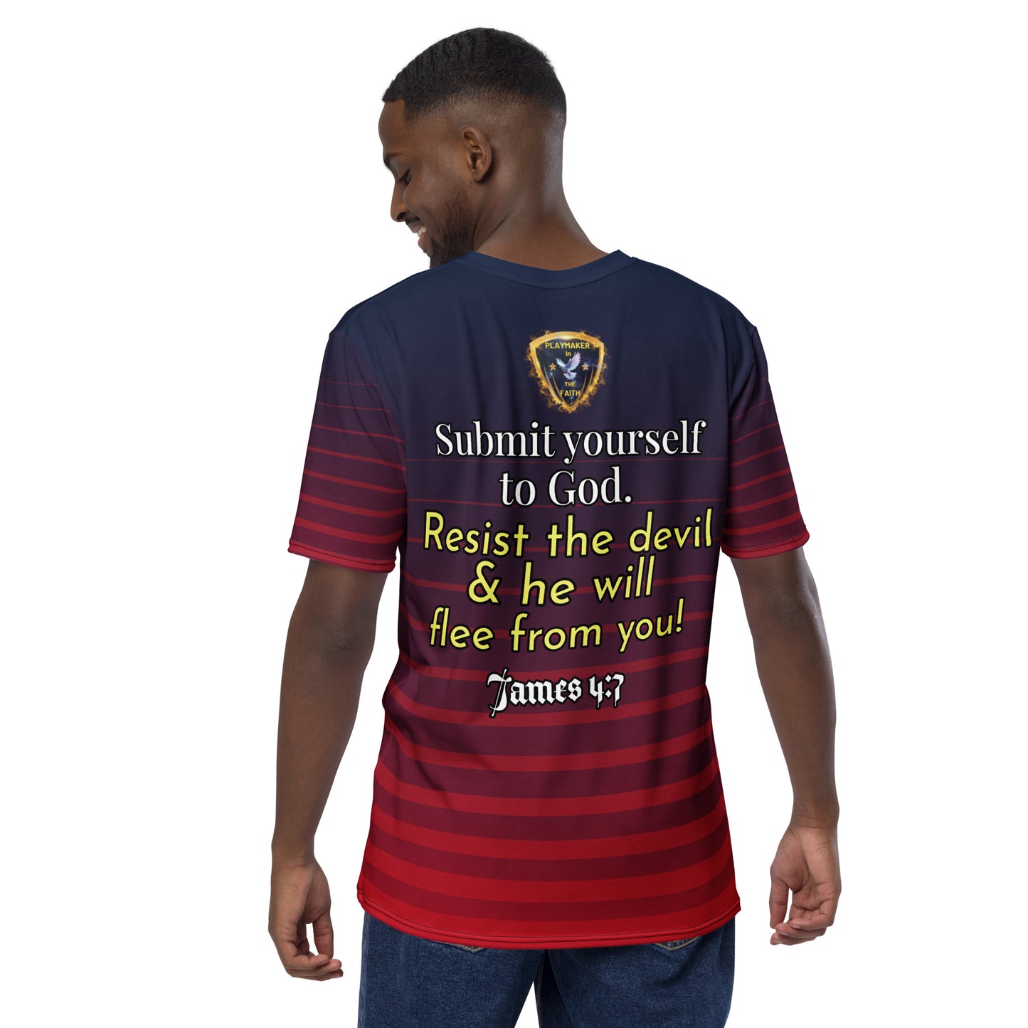 "Submit to God, Resist the devil..."Men's t-shirt