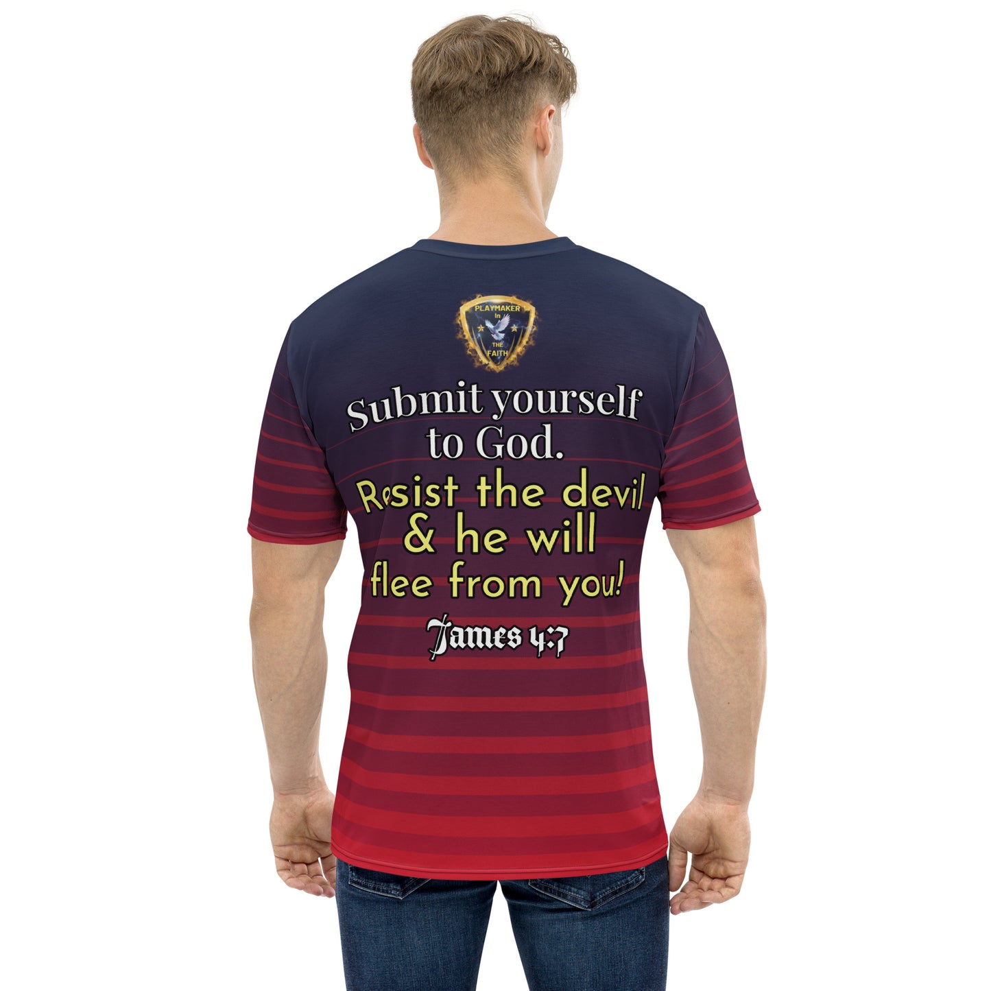 "Submit to God, Resist the devil..."Men's t-shirt