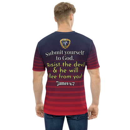 "Submit to God, Resist the devil..."Men's t-shirt