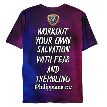 "Philippians 2:12 Scripture" Men's t-shirt