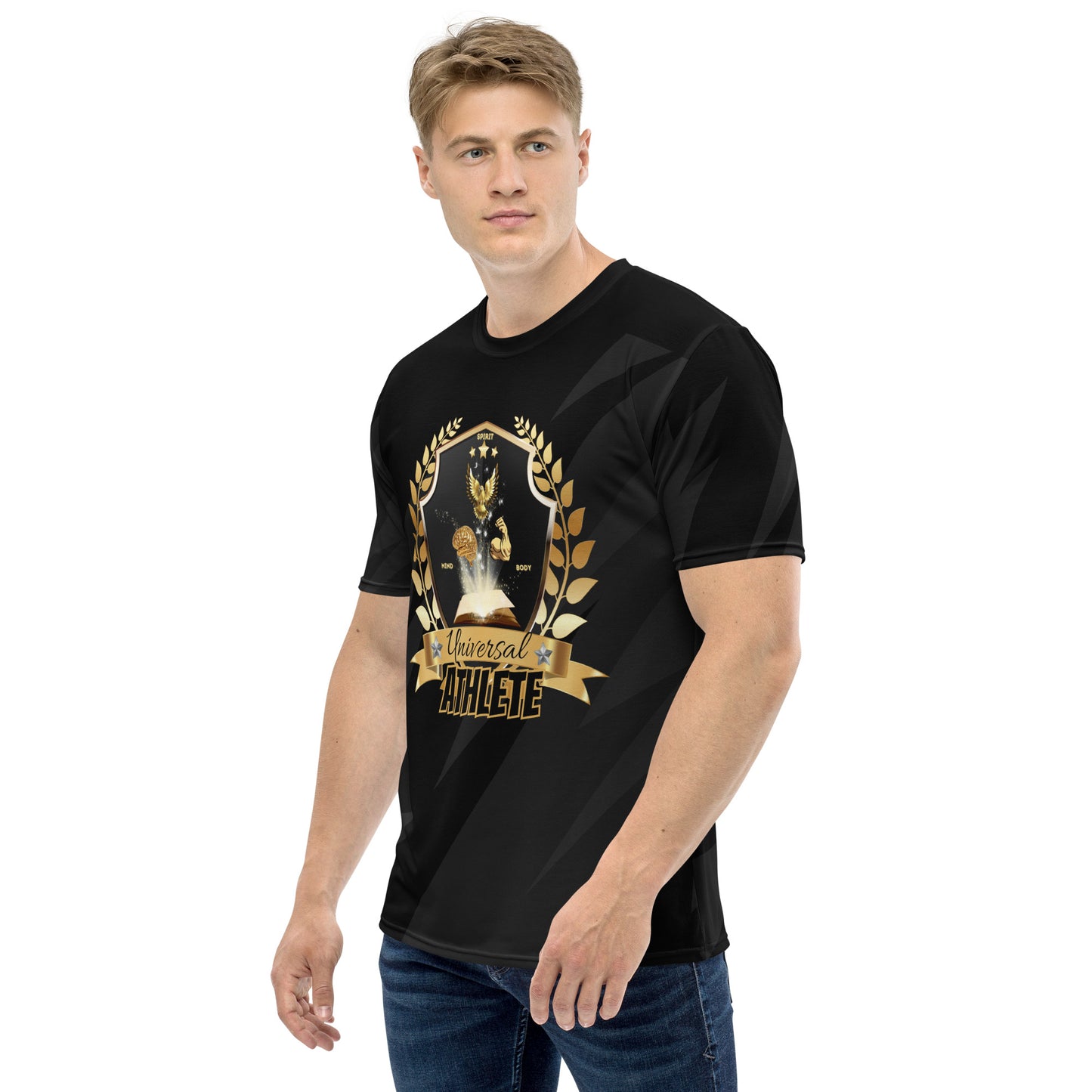 Universal Athlete Black Men's t-shirt