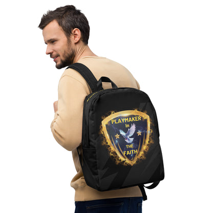 Always Pray & Do Not Turn Coward Minimalist Backpack