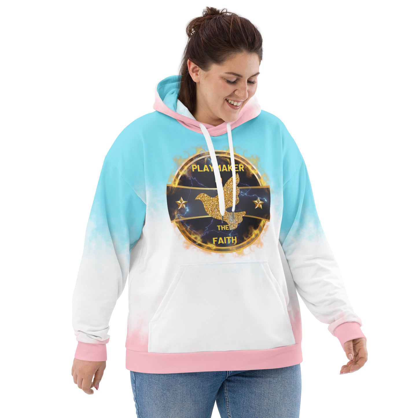 Women's Playmaker In The Faith Unisex Hoodie