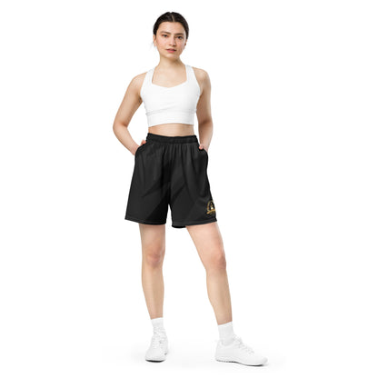 Universal Athlete Black Unisex mesh shorts