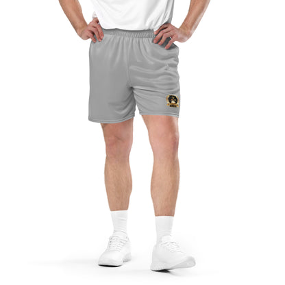 Universal Athlete Grey Unisex mesh shorts