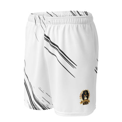 Universal Athlete Black & White Unisex mesh shorts