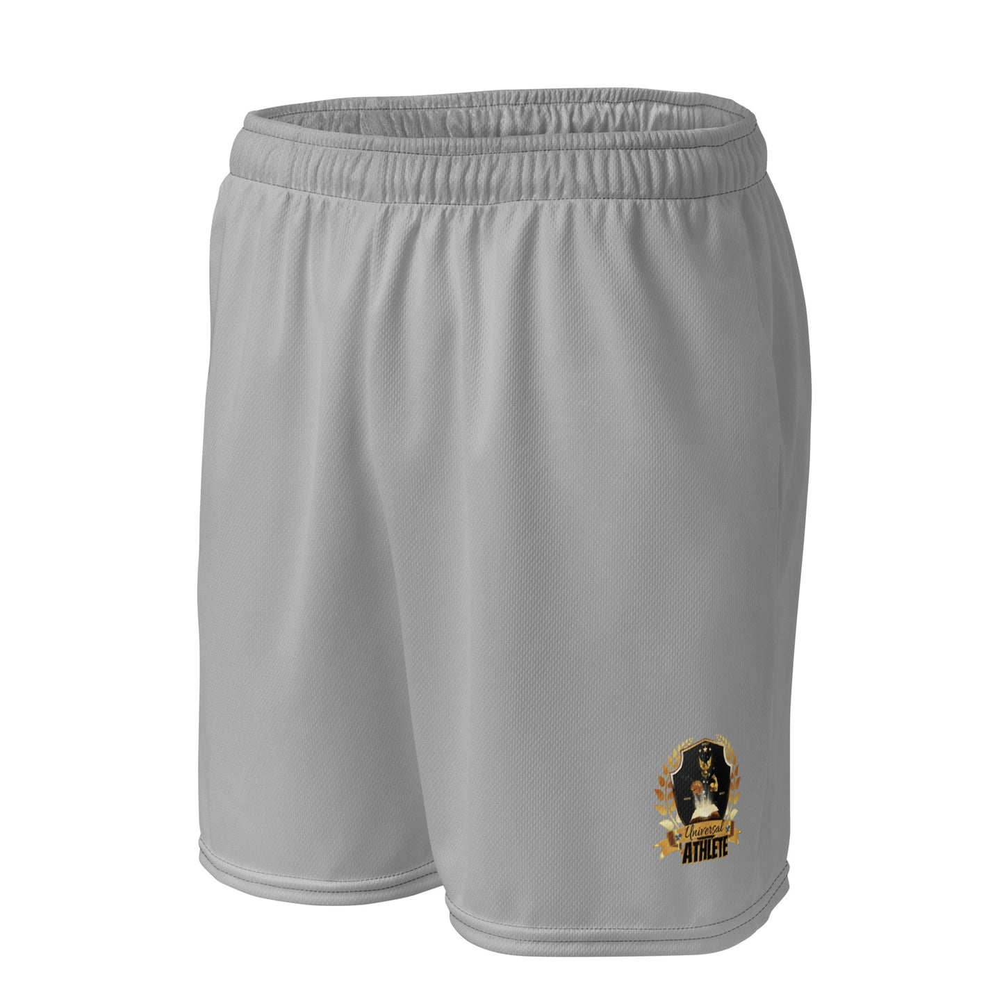 Universal Athlete Grey Unisex mesh shorts