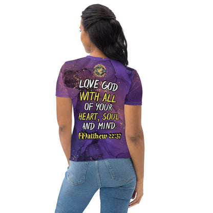 Love God With All Of Your Heart... Women's T-shirt