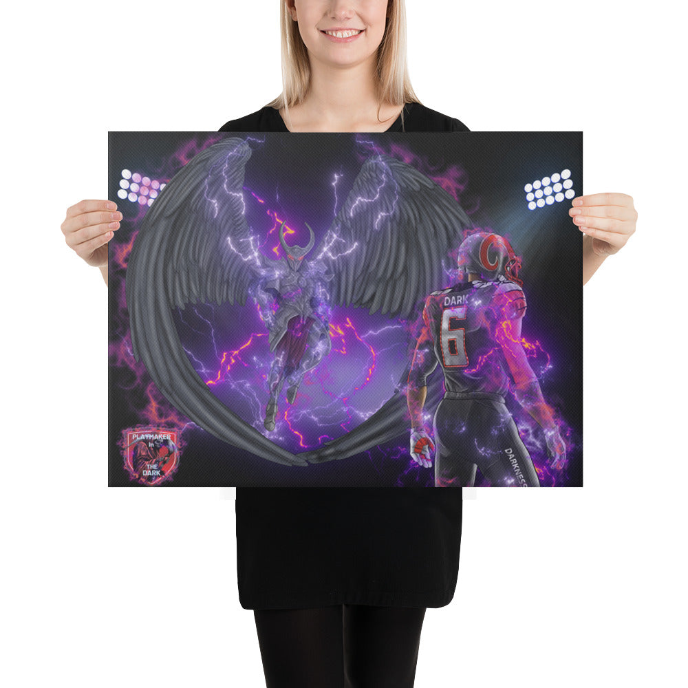 Playmaker In The Dark Angel & Player Canvas