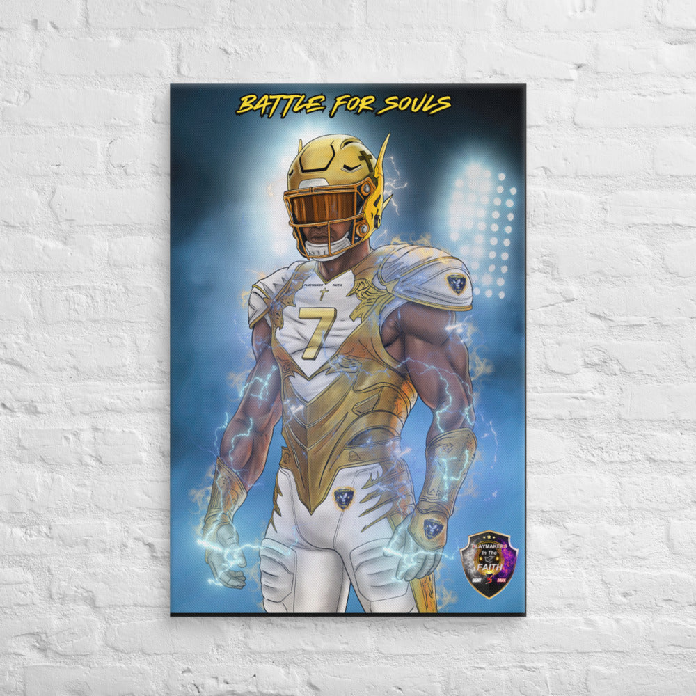 Light Playmaker #7 Battle For Souls Canvas