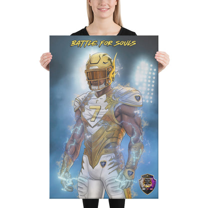 Light Playmaker #7 Battle For Souls Canvas