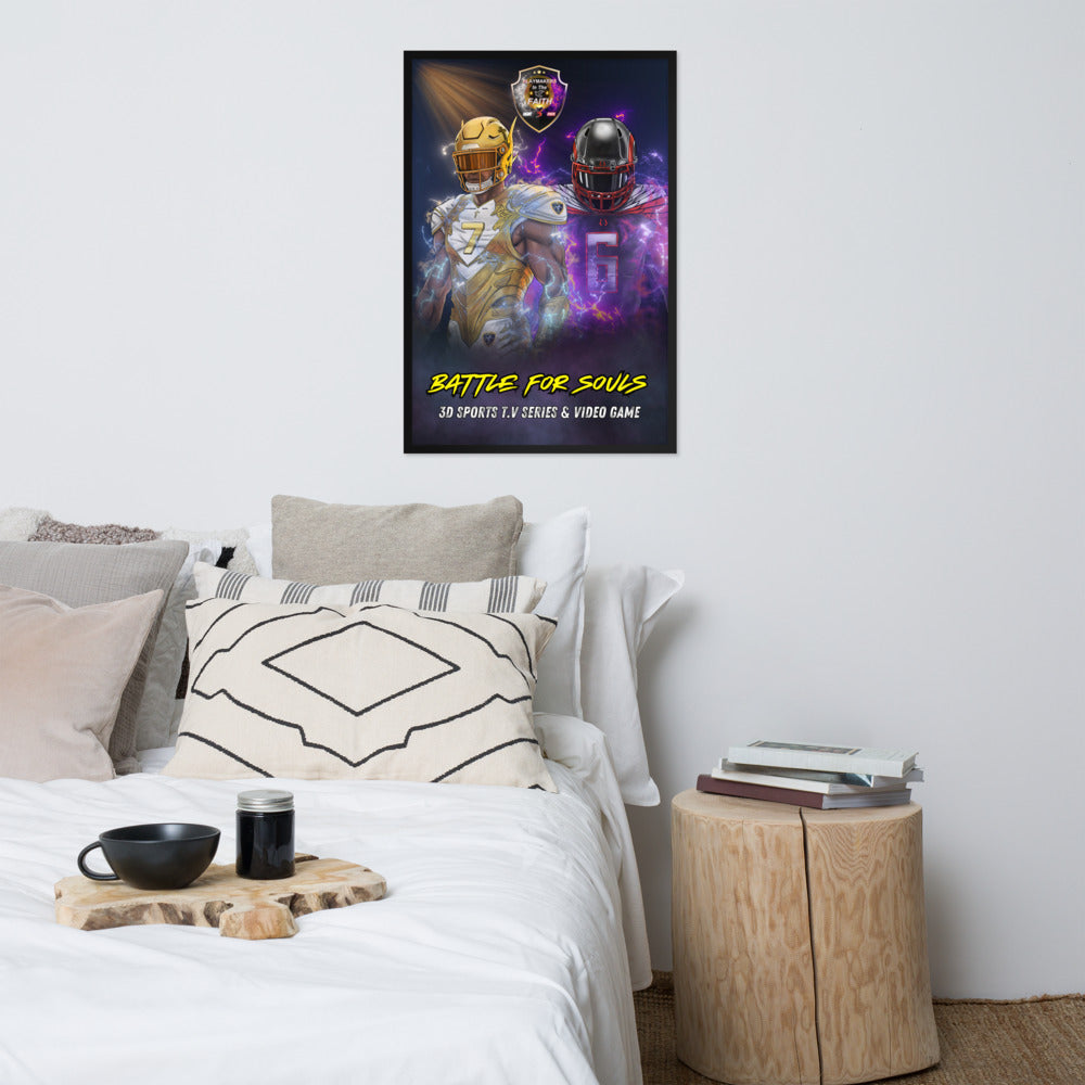 3D Sports TV Series & Video Game Framed poster