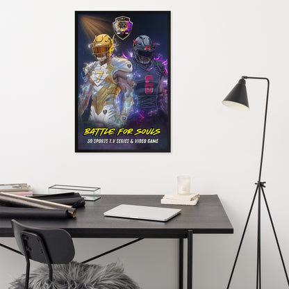 3D Sports TV Series & Video Game Framed poster