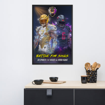 3D Sports TV Series & Video Game Framed poster