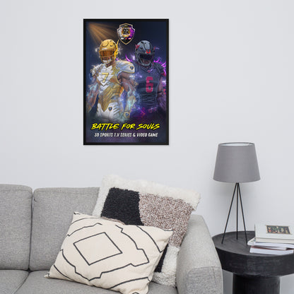 3D Sports TV Series & Video Game Framed poster