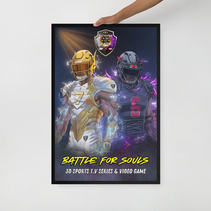 3D Sports TV Series & Video Game Framed poster