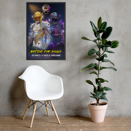 3D Sports TV Series & Video Game Framed poster