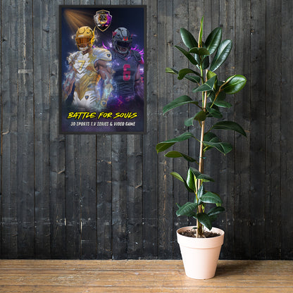 3D Sports TV Series & Video Game Framed poster