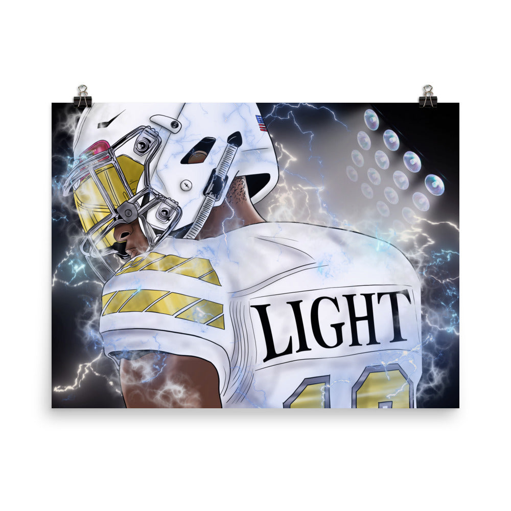 Playmaker In The Faith Back Light Poster