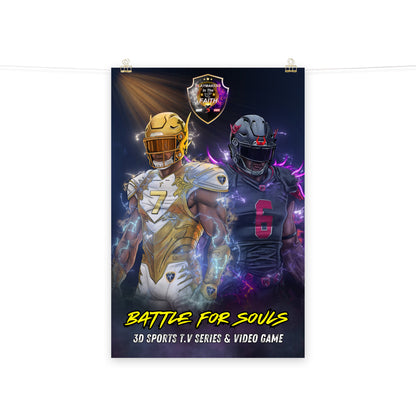 3D Sports T.V Series & Video Game Poster