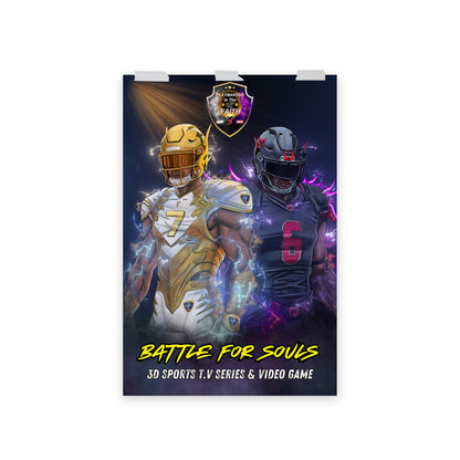 3D Sports T.V Series & Video Game Poster