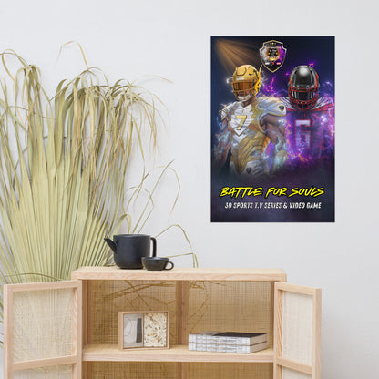 3D Sports T.V Series & Video Game Poster