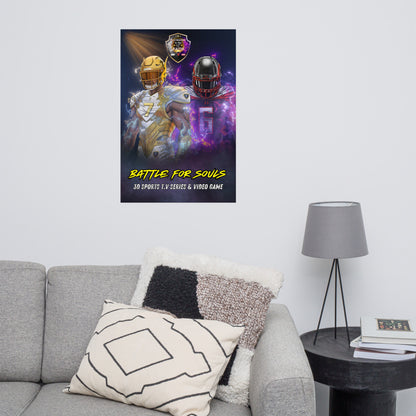 3D Sports T.V Series & Video Game Poster