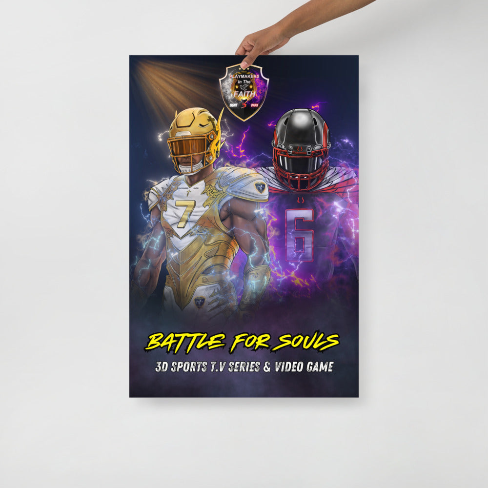 3D Sports T.V Series & Video Game Poster