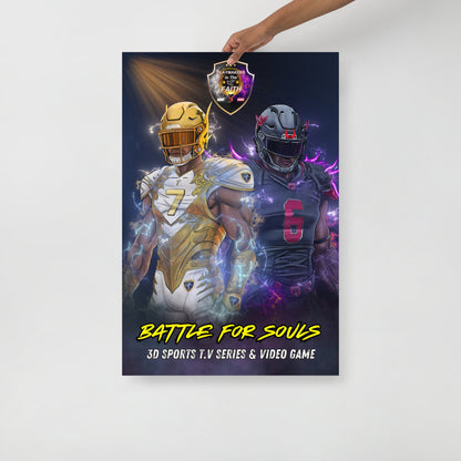 3D Sports T.V Series & Video Game Poster