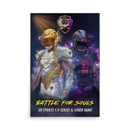 3D Sports T.V Series & Video Game Poster